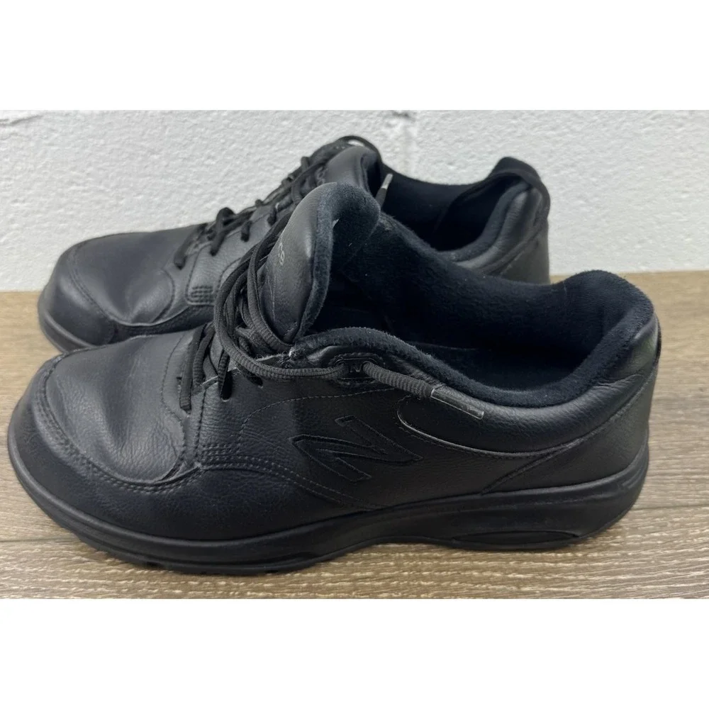 New Balance 674 All Black Men's US Size 10 4E Made In USA Shoes Walking MW674BK